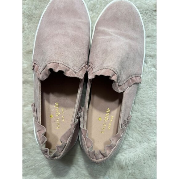 Kate Spade Womens Lilly Pink Slip-On Sneakers Size 7.5M - Picture 3 of 9